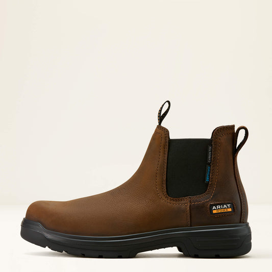Turbo Chelsea CSA Waterproof Carbon Toe Work Boot - US 0494