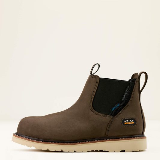 Rebar Wedge Chelsea Waterproof Composite Toe Work Boot - US 3662