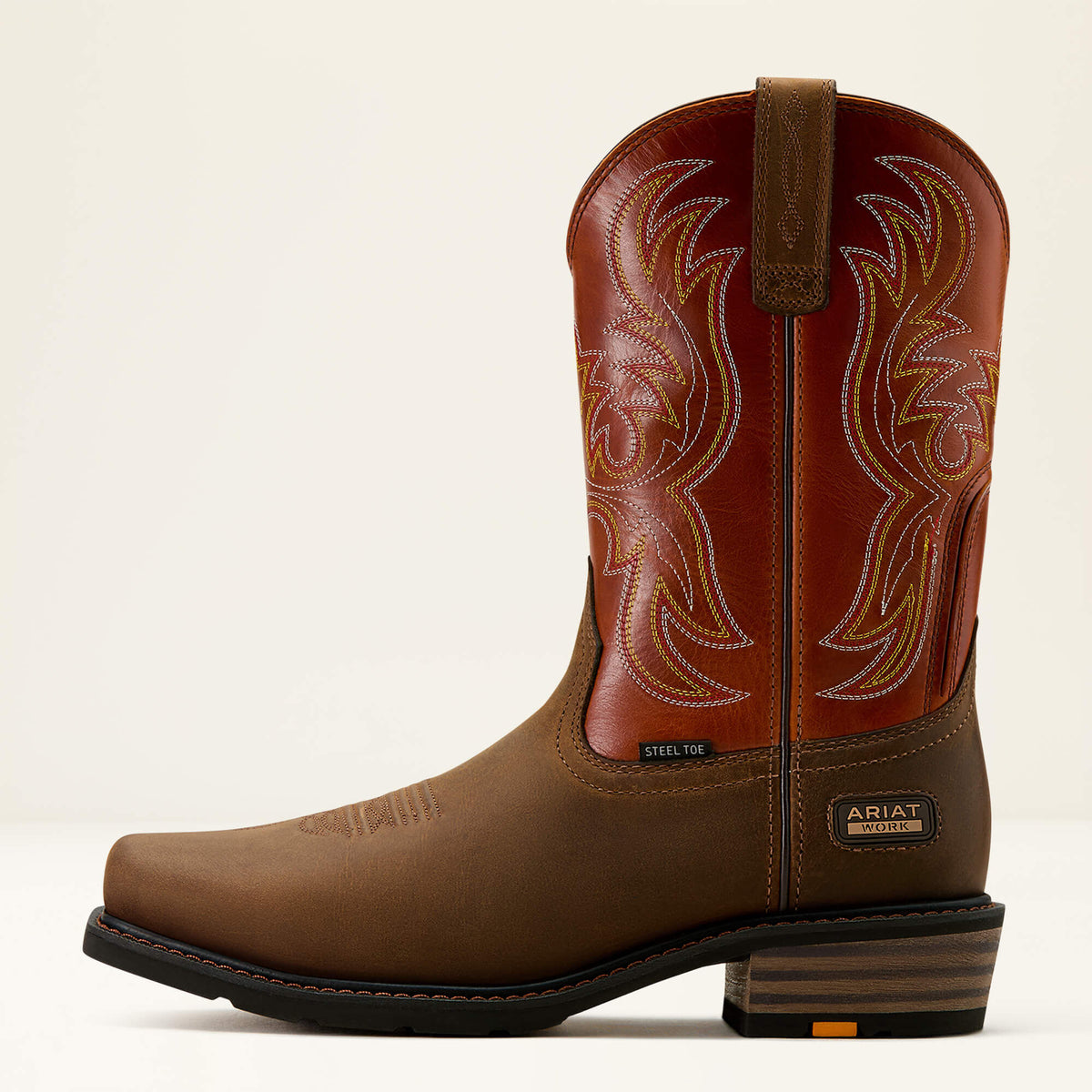 Ironside Square Toe Steel Toe Work Boot - US 6752