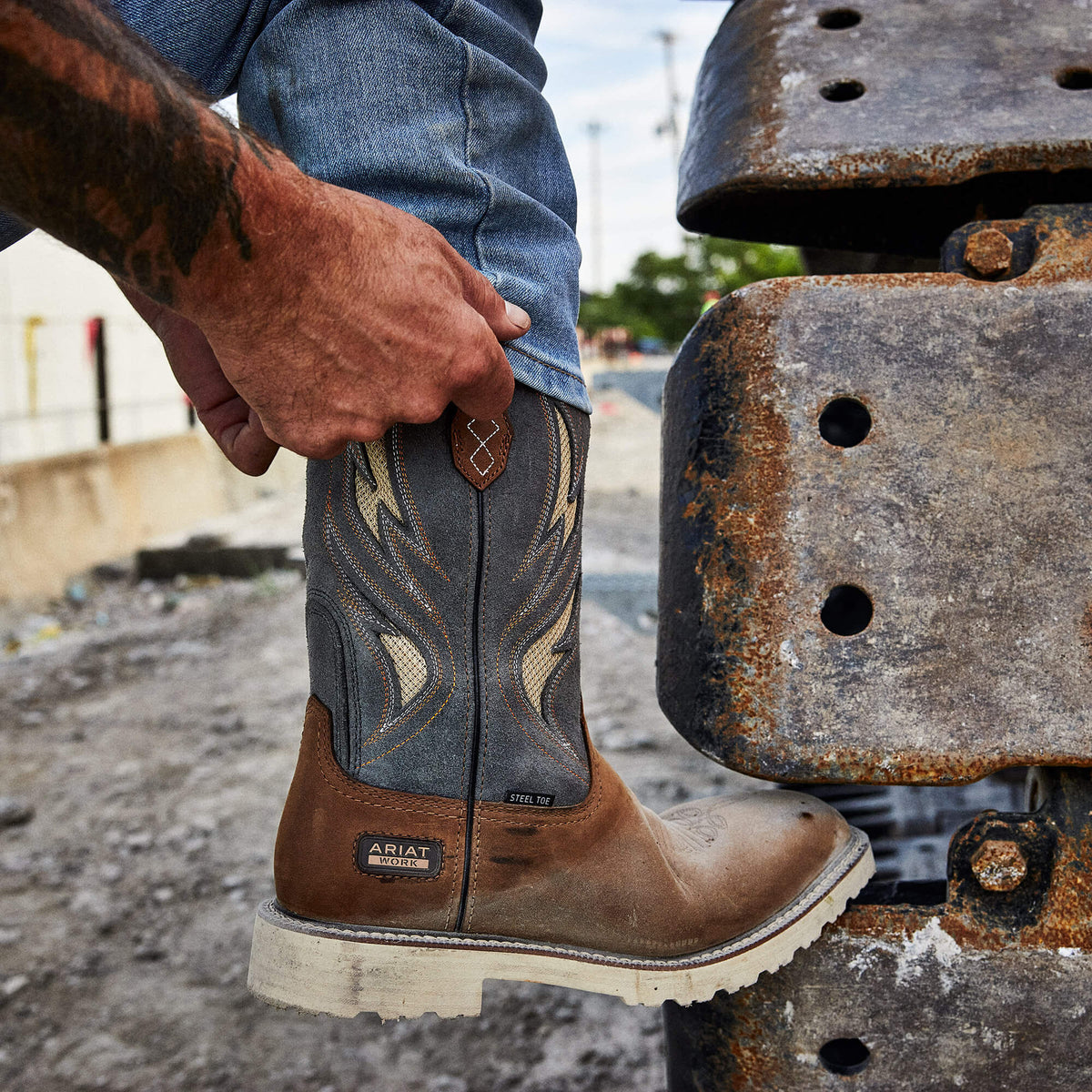 Activator VentTEK Steel Toe Work Boot - US 7870