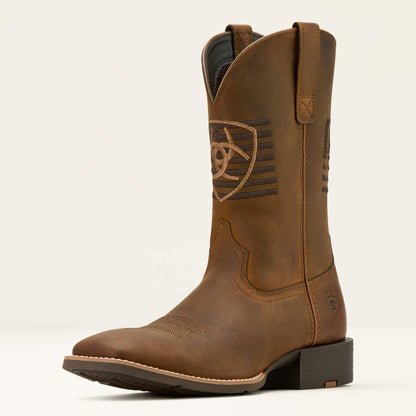 Sport Freedom Wide Square Toe Cowboy Boot - US 0471