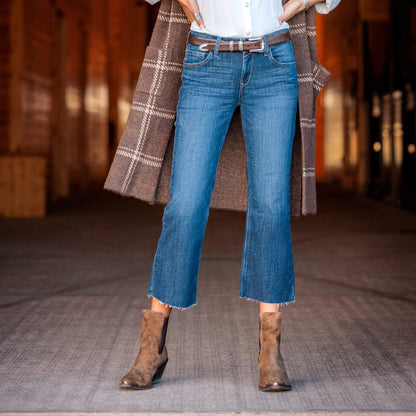 Perfect Rise Lucy Kick Flare Jean - US 8011