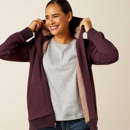 Rebar All-Weather Sherpa Full Zip Hoodie - US 1351