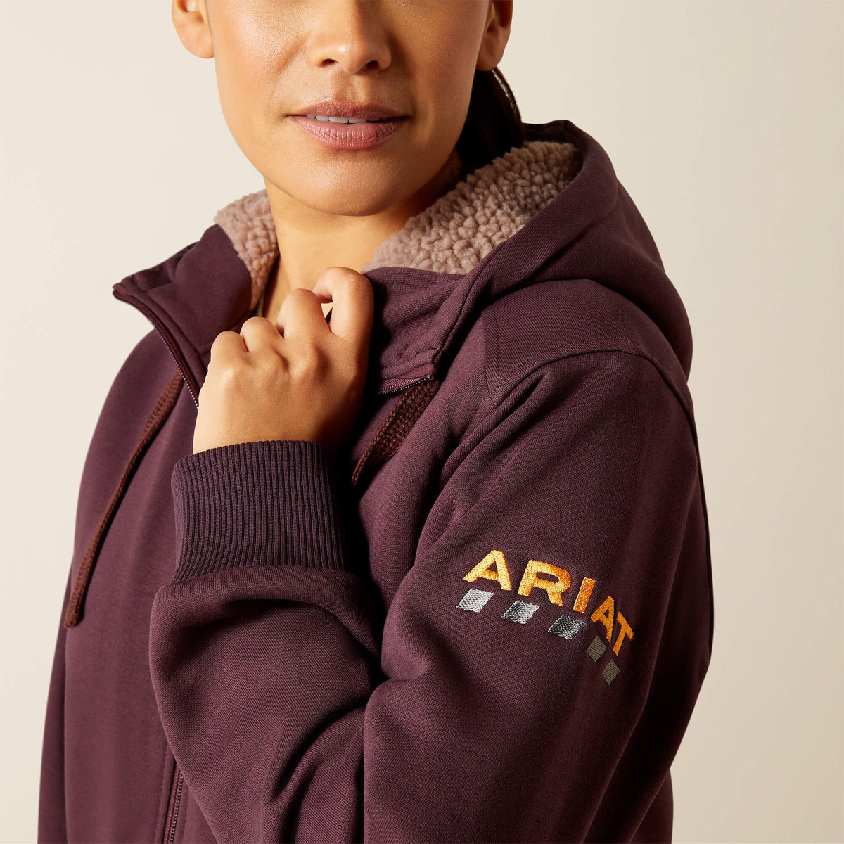 Rebar All-Weather Sherpa Full Zip Hoodie - US 1351