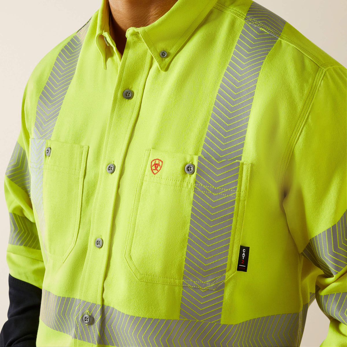 FR Hi-Vis Air Inherent Classic Fit Work Shirt - US 5247
