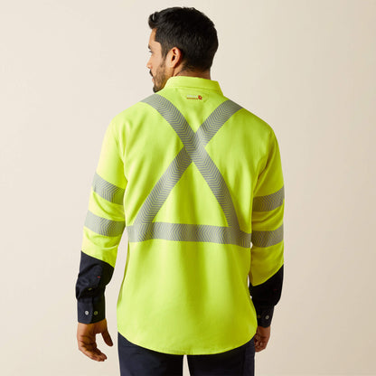 FR Hi-Vis Air Inherent Classic Fit Work Shirt - US 5247