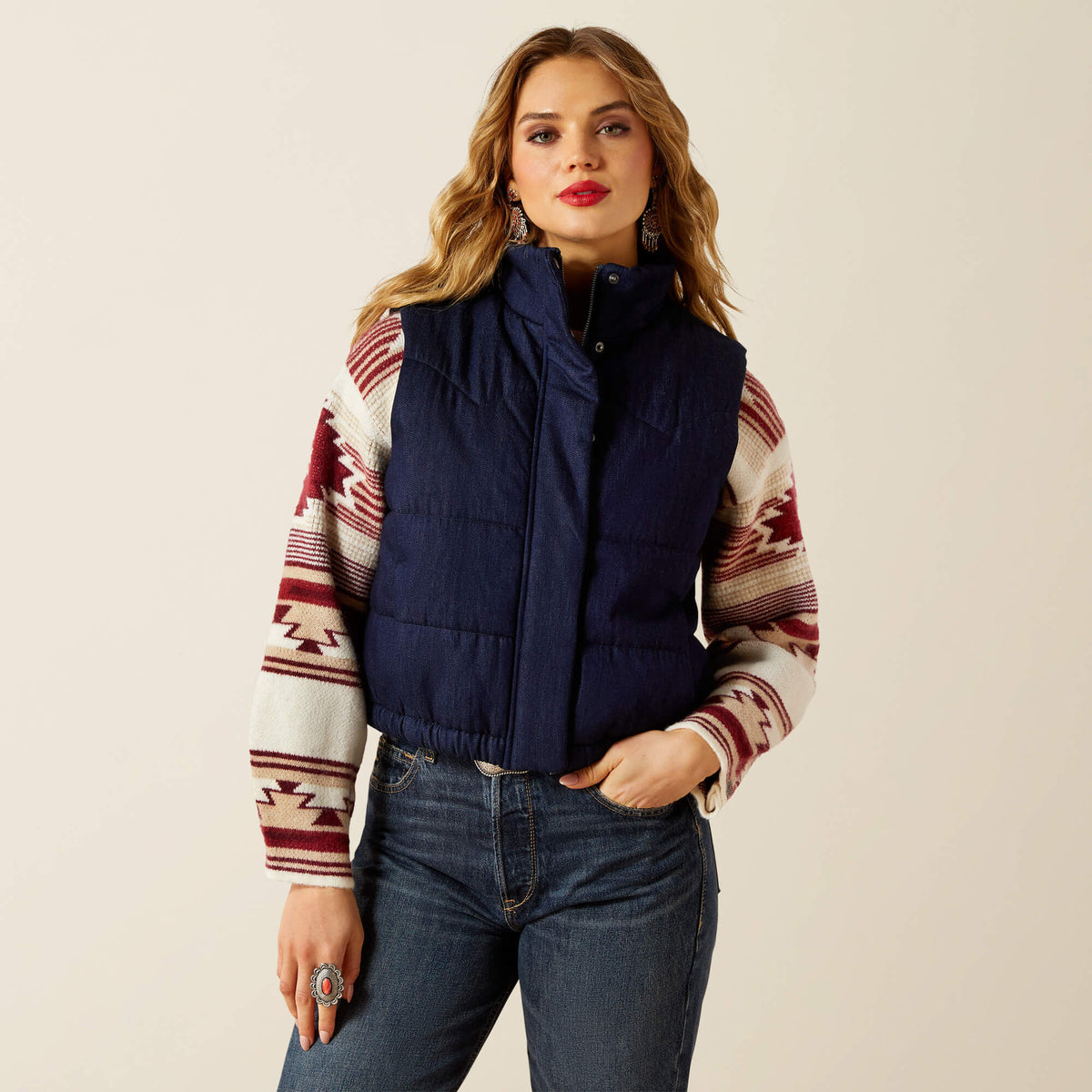 Western Swirls Vest - US 9116