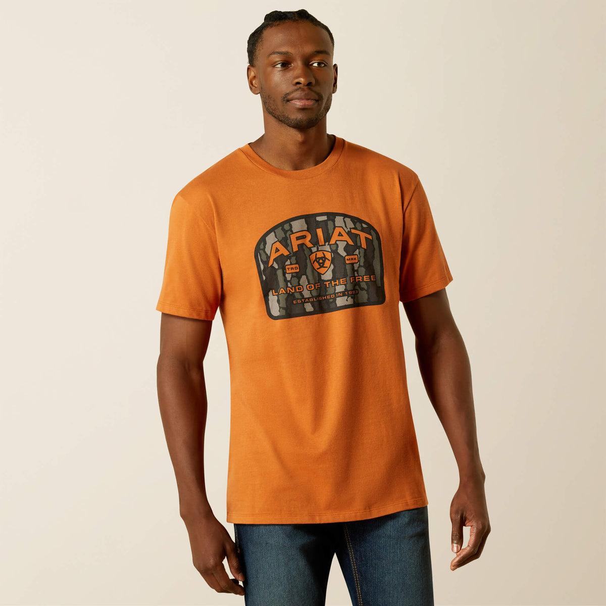 Ariat Underlands Camo Badge T-Shirt - US 0755