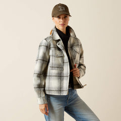 GREY PLAID