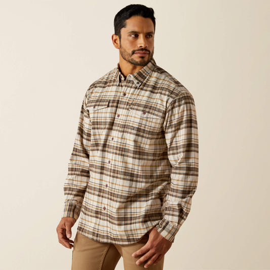 Rebar Flannel DuraStretch Work Shirt - US 3837