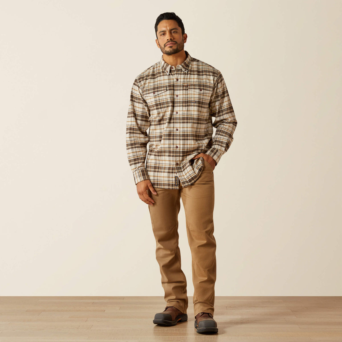 Rebar Flannel DuraStretch Work Shirt - US 3837
