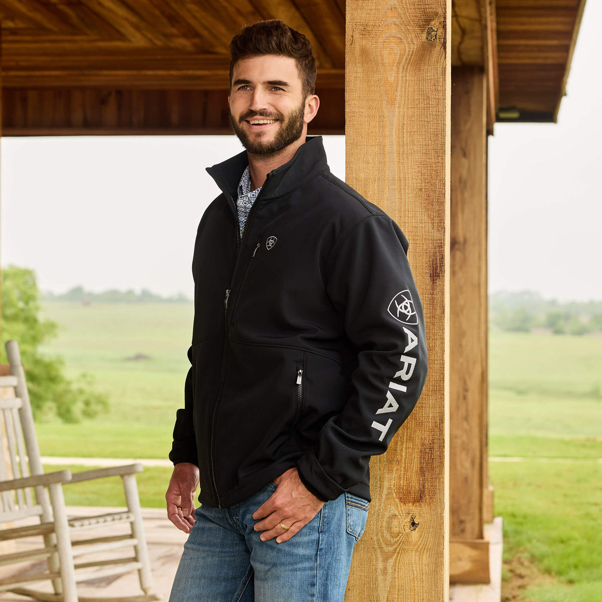 Logo Softshell Jacket - US 3629