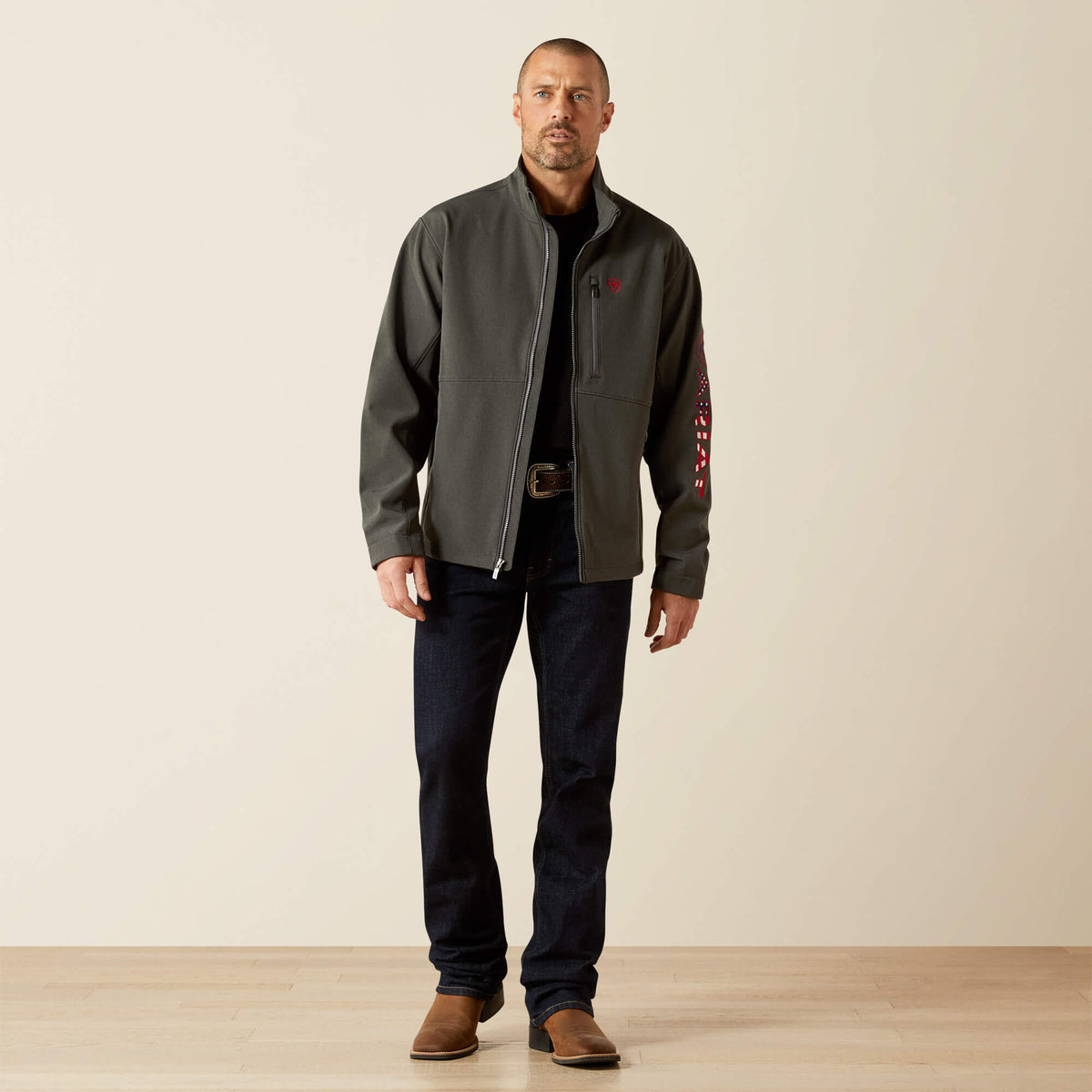 Logo Softshell Jacket - US 1575