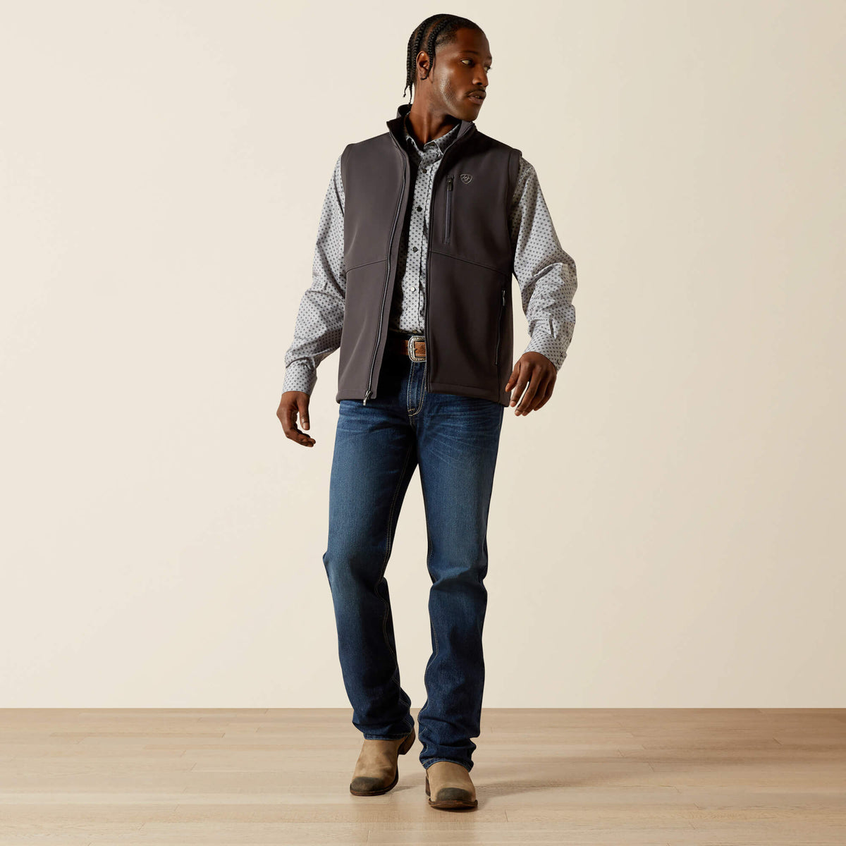 Logo Softshell Vest - US 7513