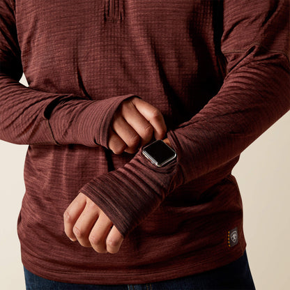 Rebar Gridwork Baselayer 1/4 Zip T-Shirt - US 4013