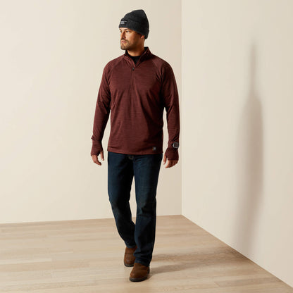 Rebar Gridwork Baselayer 1/4 Zip T-Shirt - US 4013