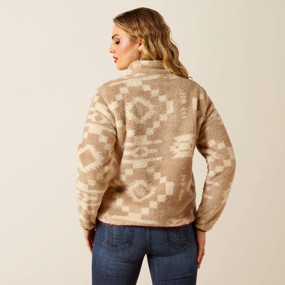 Berber Snap Front Sweatshirt - US 5401