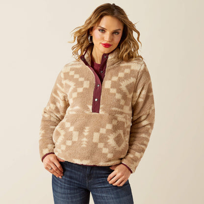 Berber Snap Front Sweatshirt - US 5401