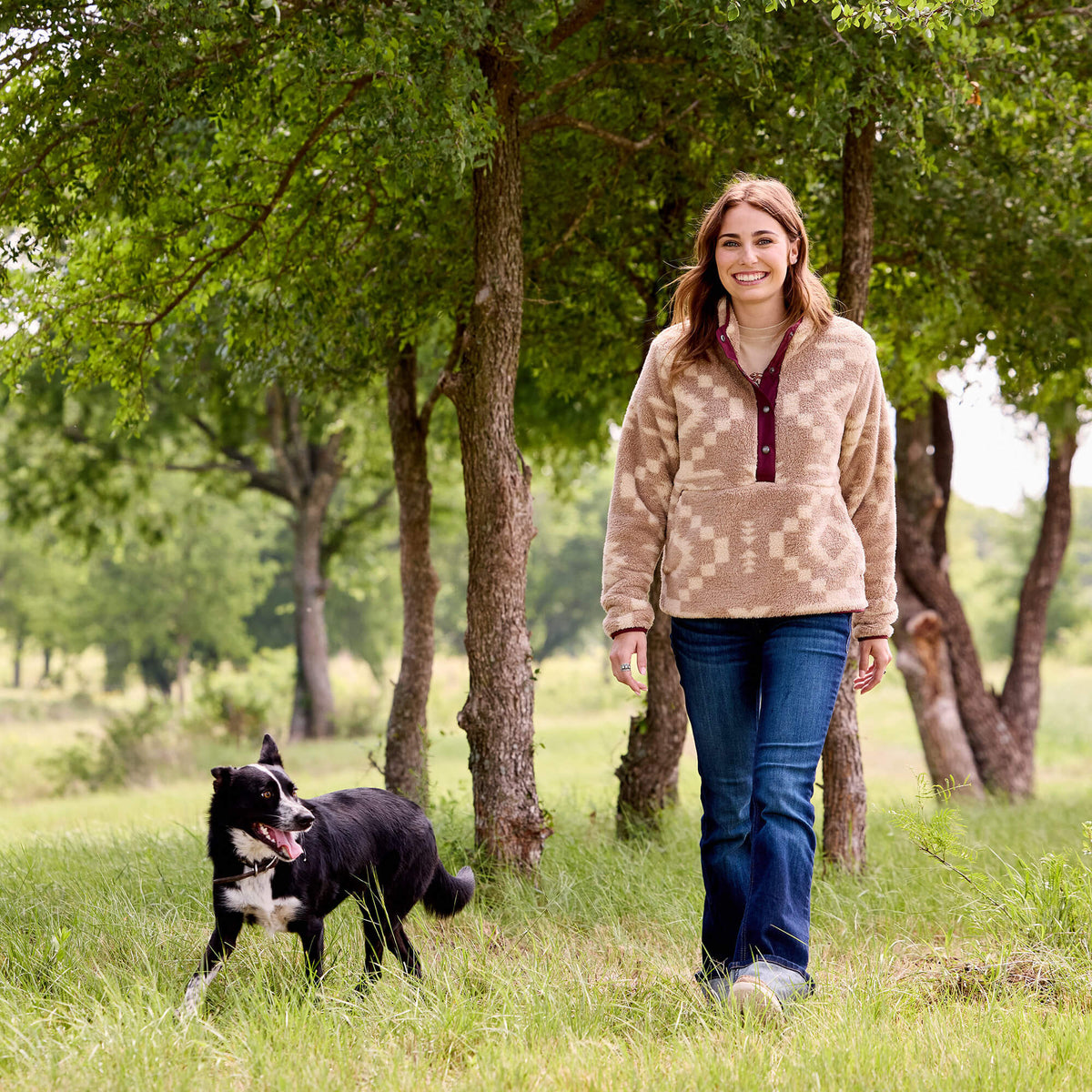 Berber Snap Front Sweatshirt - US 5401