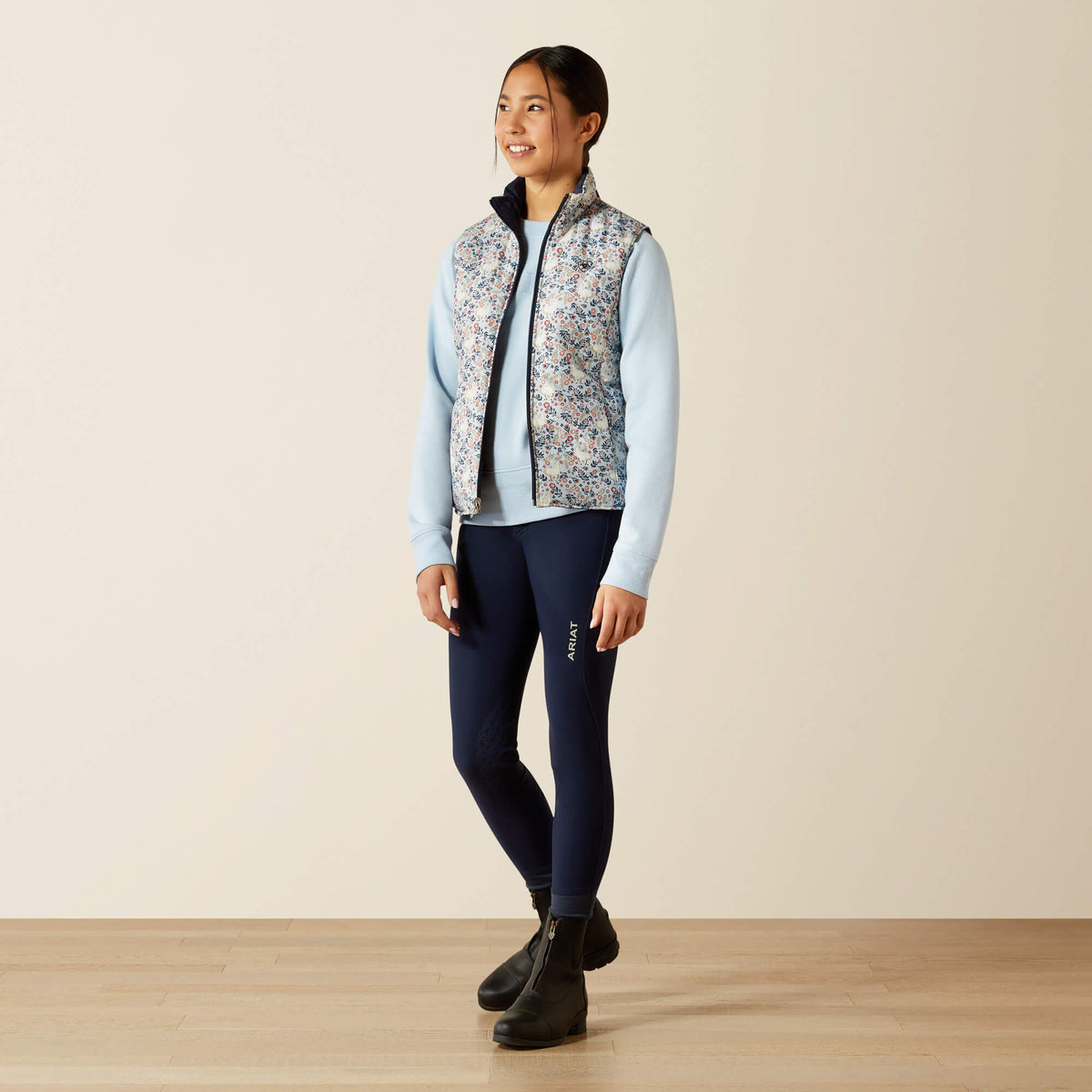 Bella Reversible Insulated Vest - US 3414