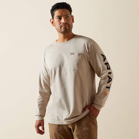 Rebar Cotton Strong Standard Logo Pocket T-Shirt - US 8527
