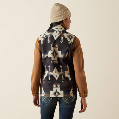 Ariat Logo Softshell Print Vest - US 6449