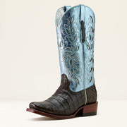 CHOCOLATE ESPRESSO CAIMAN|ANGELIC BLUE