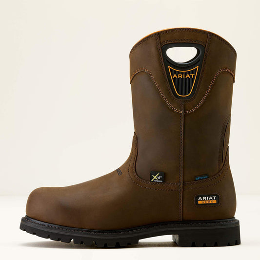 Longview Shock Shield MetGuard Waterproof Composite Toe Work Boot - US 6879