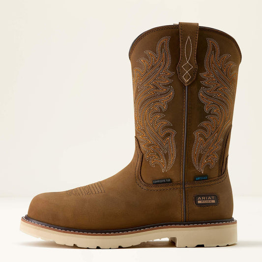 Activator Argo Waterproof Round Toe Composite Toe Work Boot - US 6462