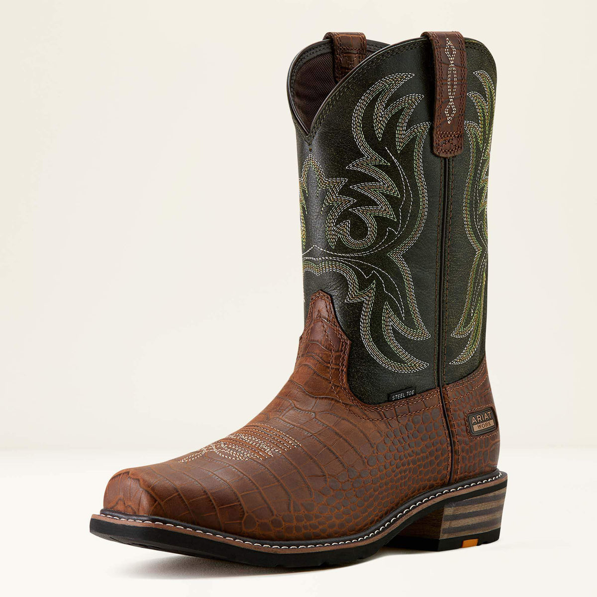 Ironside Square Toe Steel Toe Work Boot - US 3851
