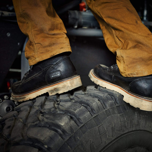 Rebar Lift 6" Waterproof Composite Toe Work Boot - US 9006