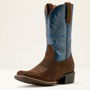 AGED SMOKEHOUSE ROUGHOUT|MIDNIGHT BLUE