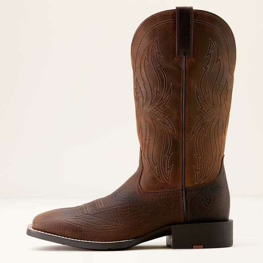 Sport Rustler Wide Square Toe Cowboy Boot - US 7036