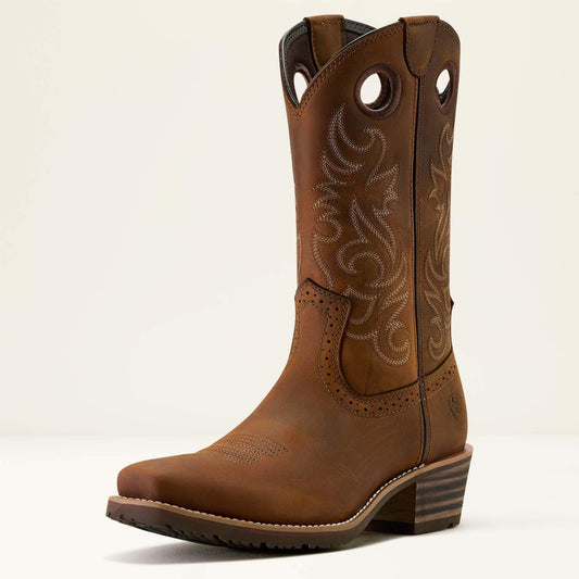 Hybrid Roughstock Square Toe Cowboy Boot - US 8619