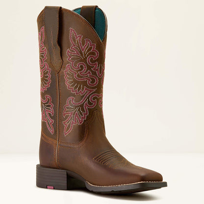 Round Up StretchFit Wide Square Toe Western Boot - US 9848