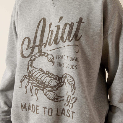 Scorpion Script Oversized Sweatshirt - US 1434