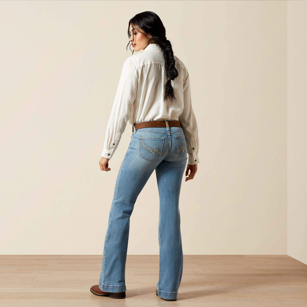 Mid Rise Giovana Leg Slim Trouser Jeans - US 2089