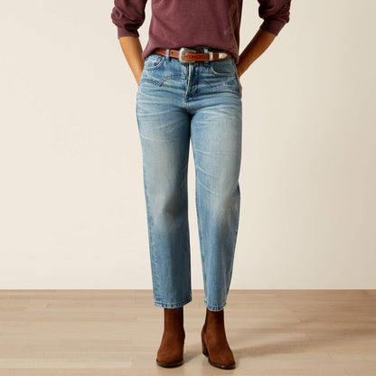 Ultra High Rise Cheyenne Yoke Tomboy Straight Leg Jean - US 0455
