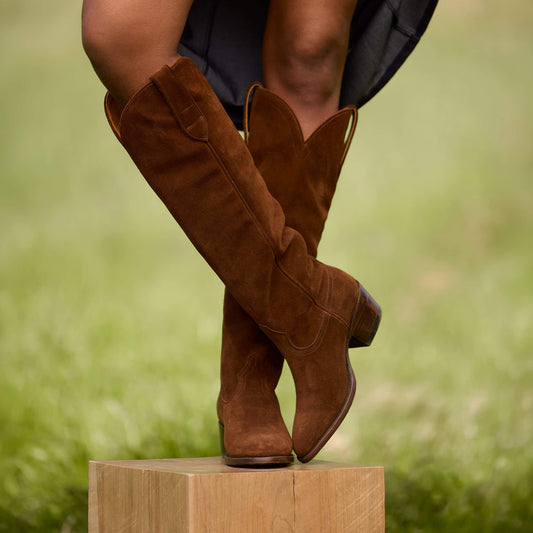 Bench Made Chaney Almond Toe Western Boot - US 6206