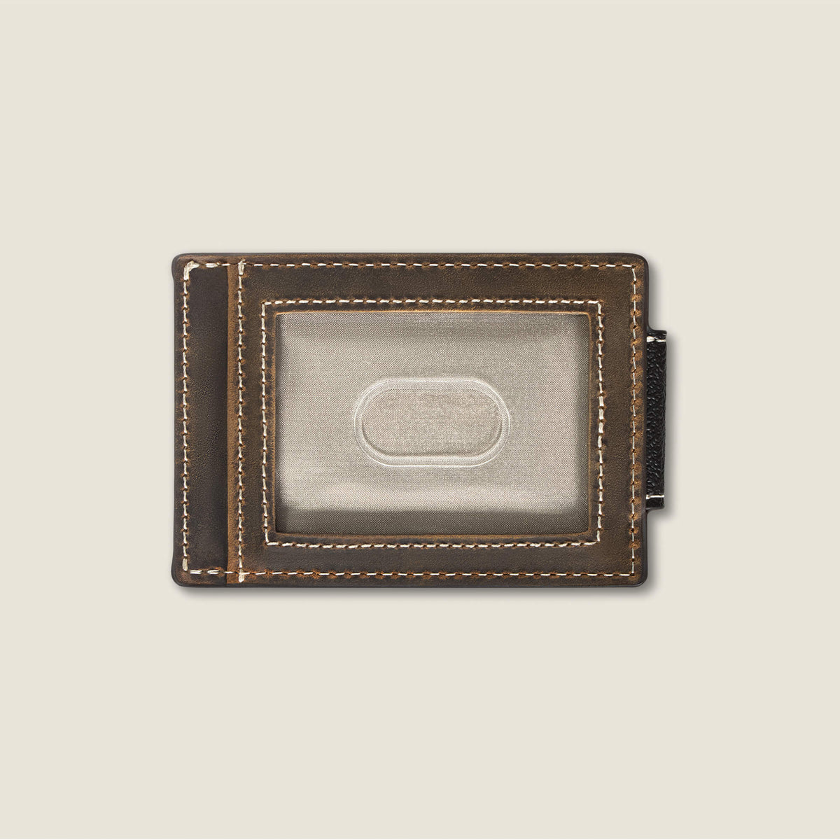 Work Leather Band Card Case - US 6694