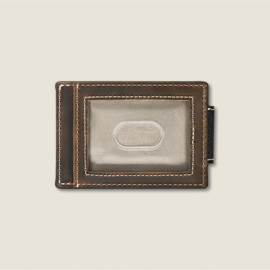 Work Leather Band Card Case - US 6694