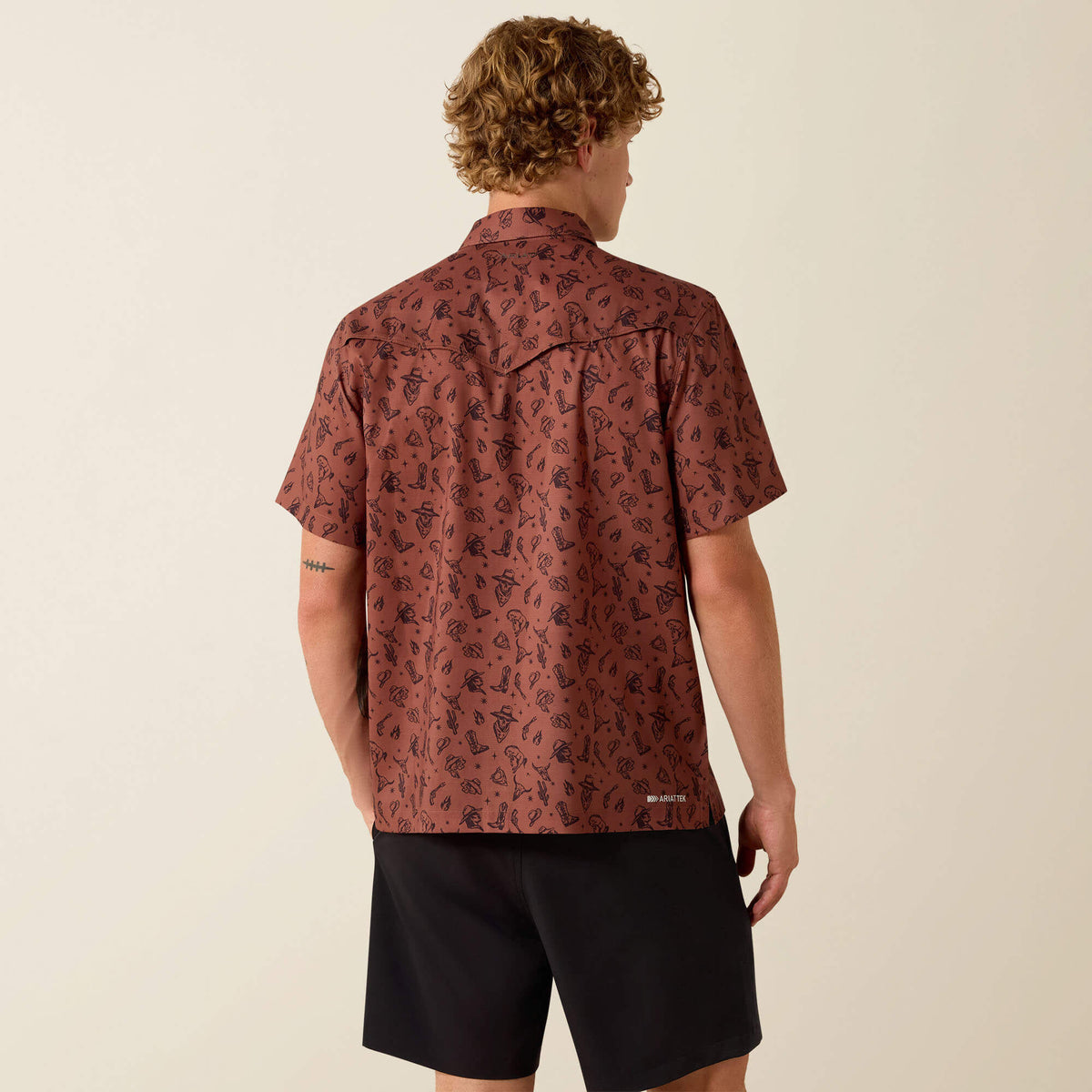 Printed VentTEK Western Yoke Classic Fit Snap Shirt - US 6676