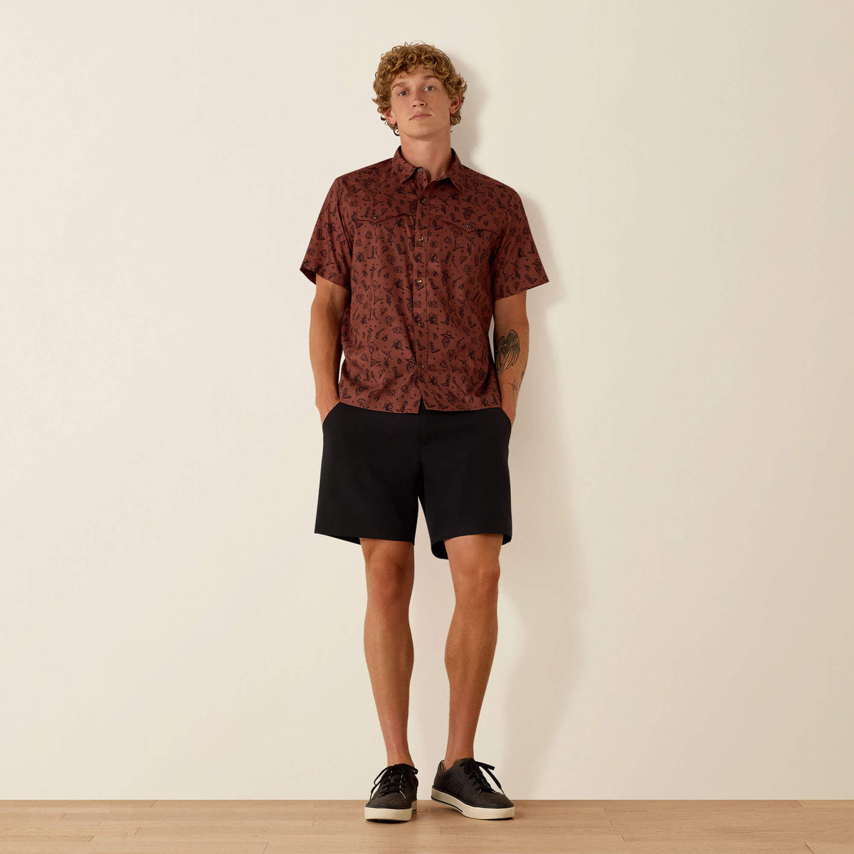 Printed VentTEK Western Yoke Classic Fit Snap Shirt - US 6676