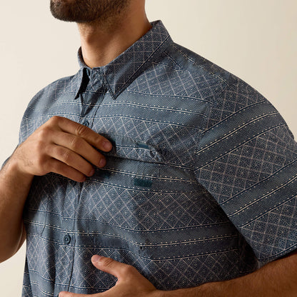 Printed VentTEK Outbound Fitted Shirt - US 4698