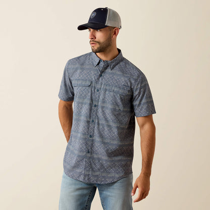 Printed VentTEK Outbound Fitted Shirt - US 4698