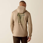 Rebar Sunblocker Outdoor Hooded Classic Fit Long Sleeve T-Shirt - US 5897