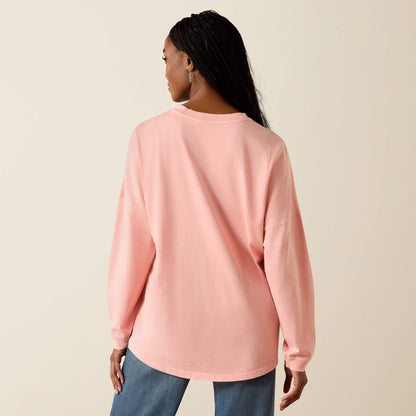 Canvas Oversized Long Sleeve T-Shirt - US 5557