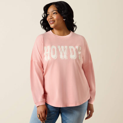 Canvas Oversized Long Sleeve T-Shirt - US 5557
