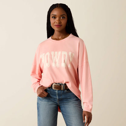 Canvas Oversized Long Sleeve T-Shirt - US 5557