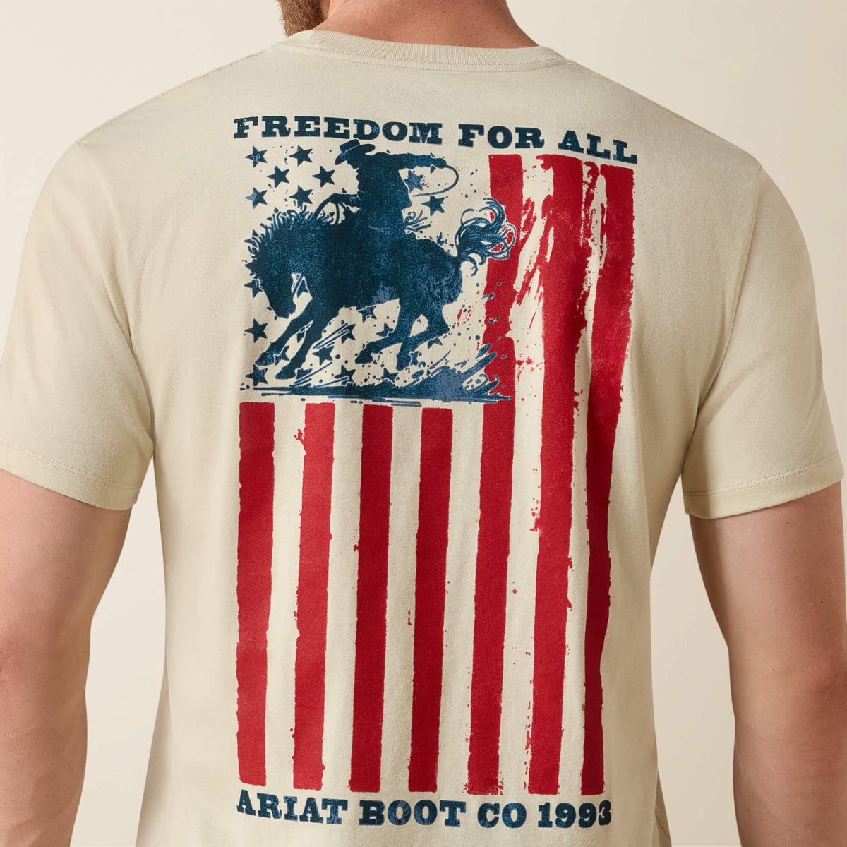 Ariat Split Freedom Painted Classic Fit T-Shirt - US 4073
